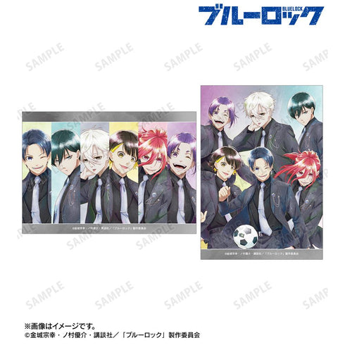 『ブルーロック』描き下ろし 集合 スーツモデルver. Ani-Art aqua label ブロマイド2枚セット