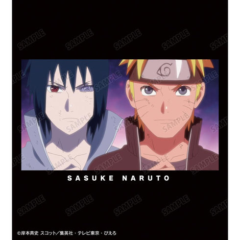 『NARUTO-ナルト- 疾風伝』うずまきナルト&うちはサスケ 場面写パーカーメンズ