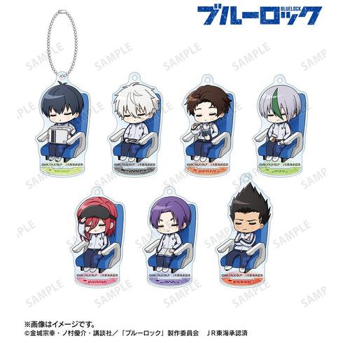 『ブルーロック』トレーディング ちびキャラ 新幹線でうたたねver. アクリルスタンドキーホルダー ver.A(単位/BOX)【202601再販】