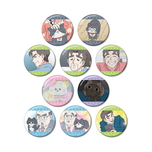 『ねこに転生したおじさん』トレーディング場面写缶バッジ(単位/BOX)