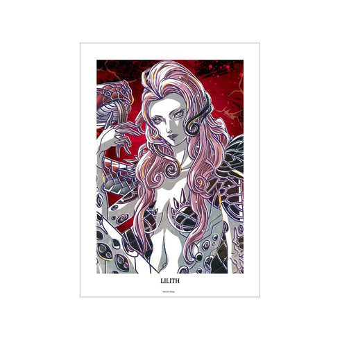 『真・女神転生V Vengeance』リリス Ani-Art A3マット加工ポスター