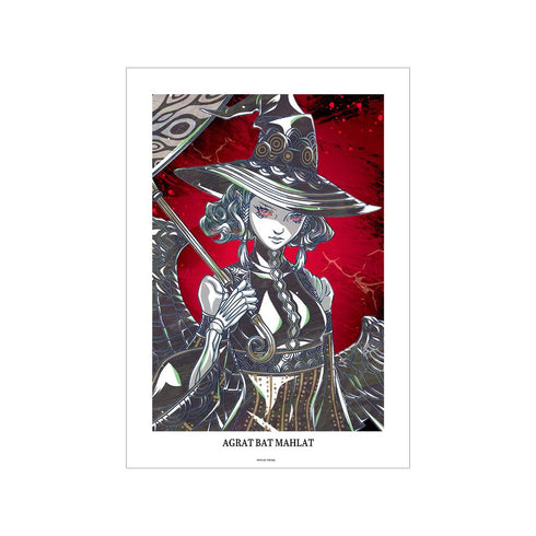 『真・女神転生V Vengeance』アグラト・バト・マラト Ani-Art A3マット加工ポスター