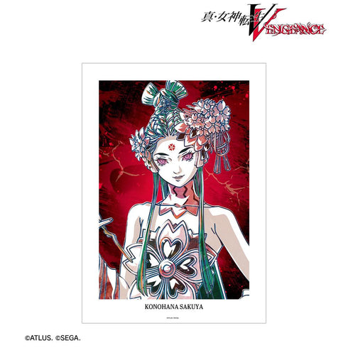 『真・女神転生V Vengeance』コノハナサクヤ Ani-Art A3マット加工ポスター