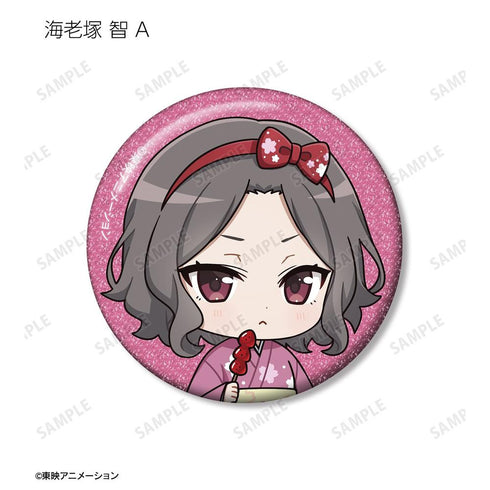 『ガールズバンドクライ』トレーディング ちびキャラ 浴衣ver. グリッター缶バッジ(単位/BOX)【202603再販】