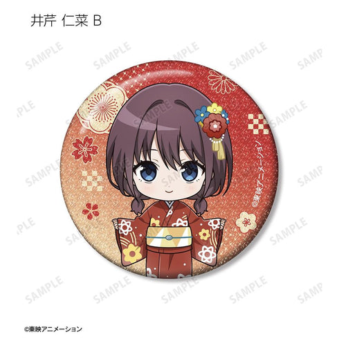 『ガールズバンドクライ』トレーディング ちびキャラ 浴衣ver. グリッター缶バッジ(単位/BOX)【202603再販】