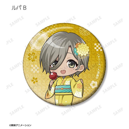 『ガールズバンドクライ』トレーディング ちびキャラ 浴衣ver. グリッター缶バッジ(単位/BOX)【202603再販】