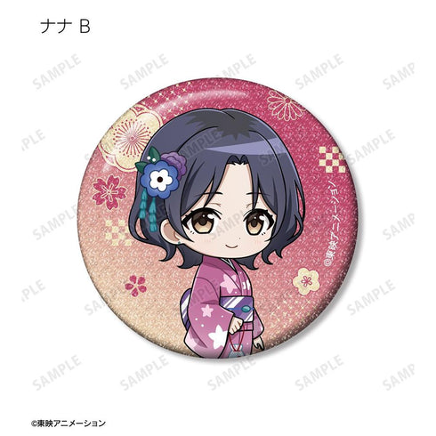 『ガールズバンドクライ』トレーディング ちびキャラ 浴衣ver. グリッター缶バッジ(単位/BOX)【202603再販】
