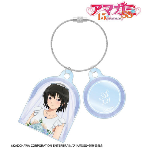 『アマガミSS+plus』描き下ろし 七咲 逢 ウェディング水着ver. 2連ワイヤーアクリルキーホルダー【202602再販】