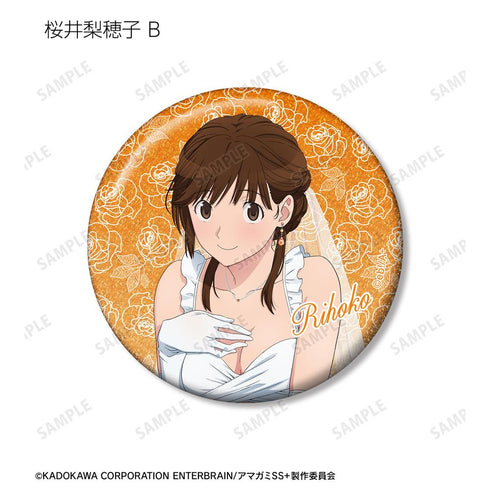 『アマガミSS+plus』描き下ろし ウェディング水着ver. トレーディンググリッター缶バッジ(単位/BOX)