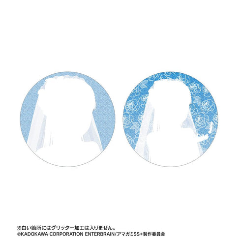 『アマガミSS+plus』描き下ろし ウェディング水着ver. トレーディンググリッター缶バッジ(単位/BOX)