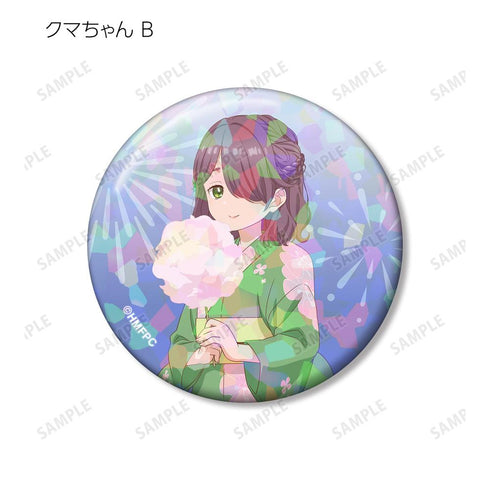 『うたごえはミルフィーユ』描き下ろし 夏祭りver. トレーディングホログラム缶バッジ(単位/BOX)