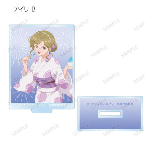 《歌聲如千層酥》全新繪製 夏日祭典版 收藏級壓克力立牌(單位/盒)【202608 再版】