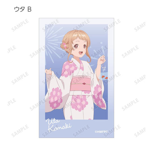 『うたごえはミルフィーユ』描き下ろし 夏祭りver. トレーディングインスタントカメラ風イラストカード(単位/BOX)