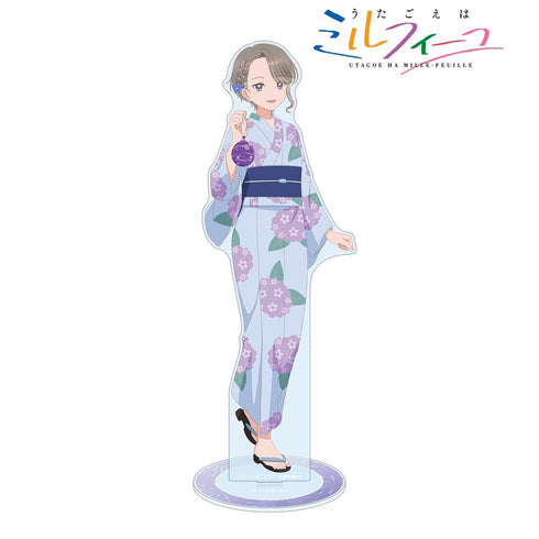 『うたごえはミルフィーユ』描き下ろし レイレイ 夏祭りver. 特大アクリルスタンド