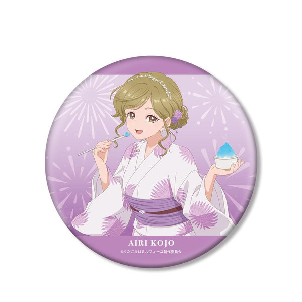 『うたごえはミルフィーユ』描き下ろし アイリ 夏祭りver. BIG缶バッジ