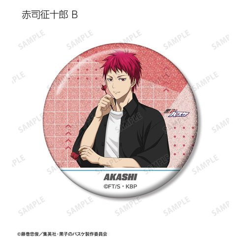 『黒子のバスケ』描き下ろし スポーツホリデーver. トレーディンググリッター缶バッジ(単位/BOX)