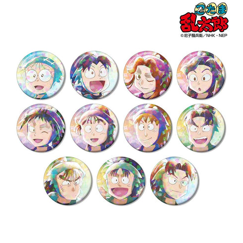 『忍たま乱太郎』トレーディング Ani-Art aqua label ホログラム缶バッジ ver.A(単位/BOX)