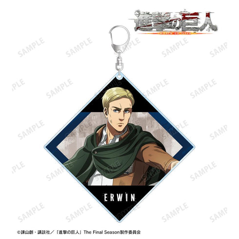 『進撃の巨人』描き下ろし エルヴィン 戦いの後でver. BIGアクリルキーホルダー