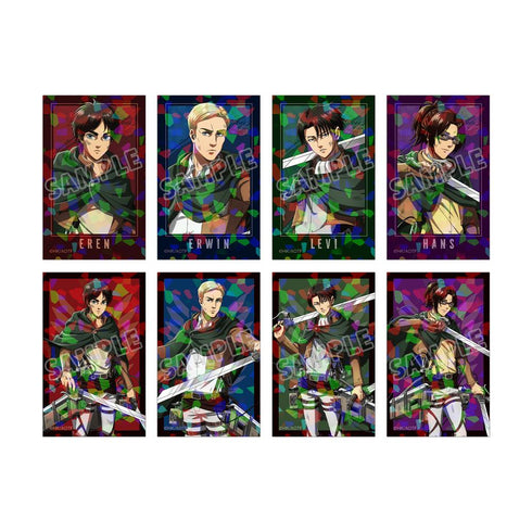 『進撃の巨人』描き下ろし 戦いの後でver. トレーディングホログラムイラストカード(単位/BOX)