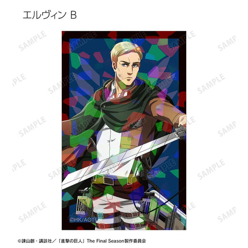 『進撃の巨人』描き下ろし 戦いの後でver. トレーディングホログラムイラストカード(単位/BOX)