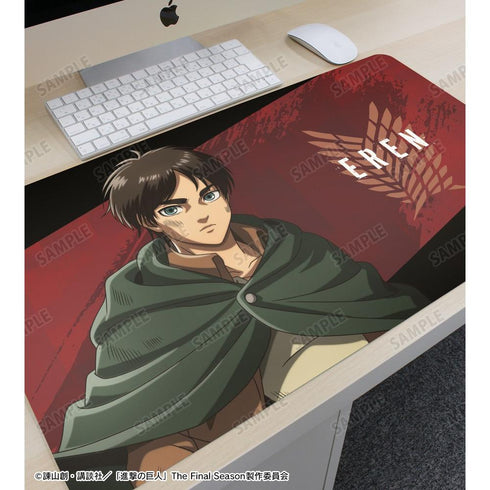 『進撃の巨人』描き下ろし エレン 戦いの後でver. マルチデスクマット【202603再販】