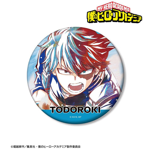 『僕のヒーローアカデミア』轟焦凍 Ani-Art 第8弾 100mm缶バッジ【202608再販】
