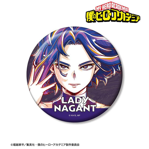 『僕のヒーローアカデミア』レディ・ナガン Ani-Art 第8弾 100mm缶バッジ【202608再販】