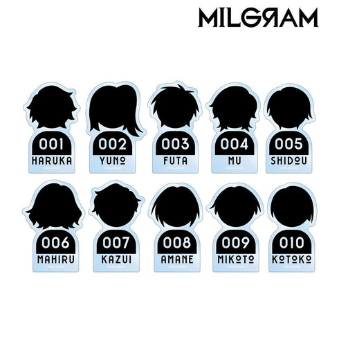『MILGRAM -ミルグラム-』トレーディング囚人アイコンアクリルマスコット(単位/BOX)【202606再販】