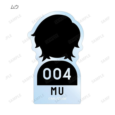 『MILGRAM -ミルグラム-』トレーディング囚人アイコンアクリルマスコット(単位/BOX)【202606再販】