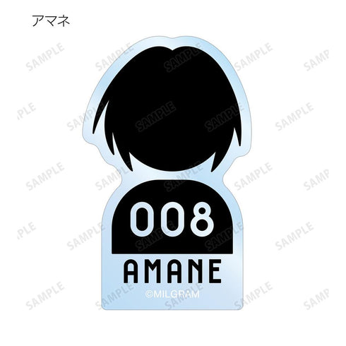 『MILGRAM -ミルグラム-』トレーディング囚人アイコンアクリルマスコット(単位/BOX)【202606再販】