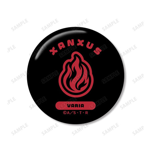 『家庭教師ヒットマンREBORN!』XANXUS(10年後) ar-Unity モチーフネームデザイン 缶バッジ2個セット【202603再販】