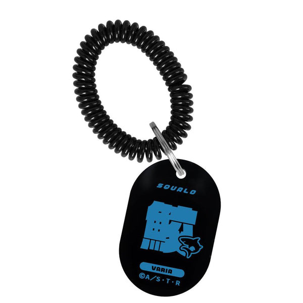 『家庭教師ヒットマンREBORN!』スペルビ・スクアーロ(10年後) ar-Unity モチーフネームデザイン ロッカーキー風アクリルキーホルダー【202603再販】