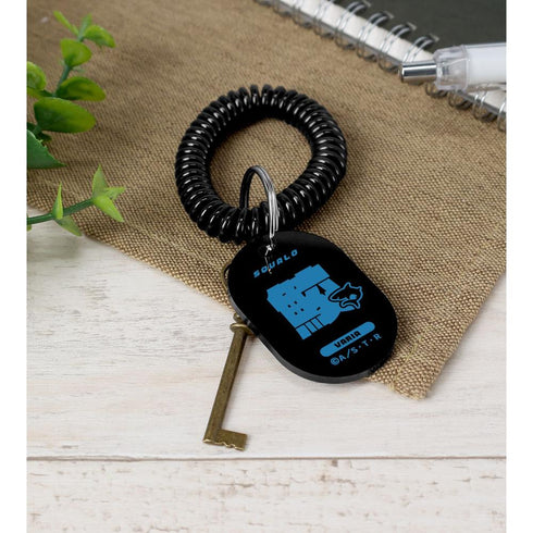 『家庭教師ヒットマンREBORN!』スペルビ・スクアーロ(10年後) ar-Unity モチーフネームデザイン ロッカーキー風アクリルキーホルダー【202603再販】