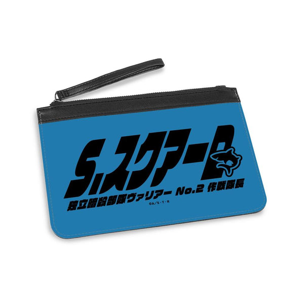 『家庭教師ヒットマンREBORN!』スペルビ・スクアーロ(10年後) ar-Unity モチーフネームデザイン PUレザーフラットポーチ【202603再販】