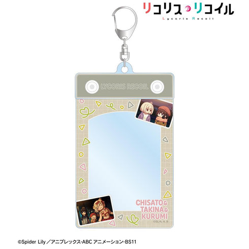 『リコリス・リコイル』錦木千束&井ノ上たきな&クルミ ゆるコマ トレカホルダー ver.B【202511再販】