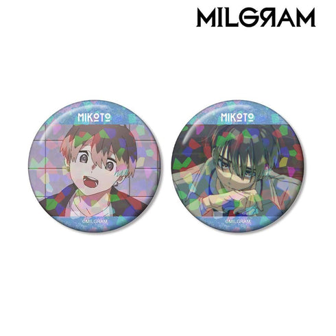 『MILGRAM -ミルグラム-』ミコト 場面写ホログラム缶バッジ2個セット【202606再販】