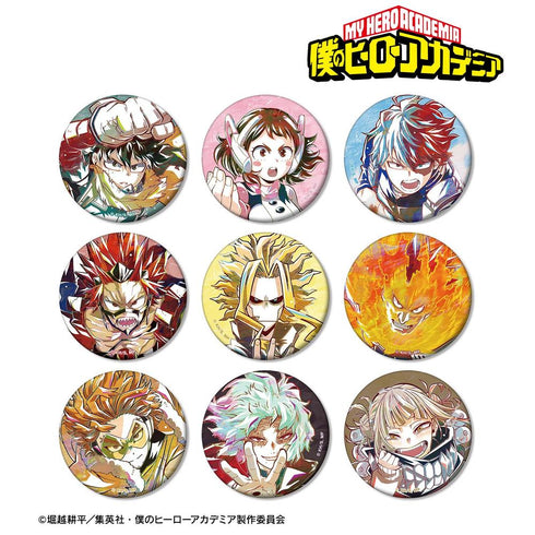 『僕のヒーローアカデミア』トレーディング Ani-Art 第8弾 マット缶バッジ ver.A(単位/BOX)【202608再販】
