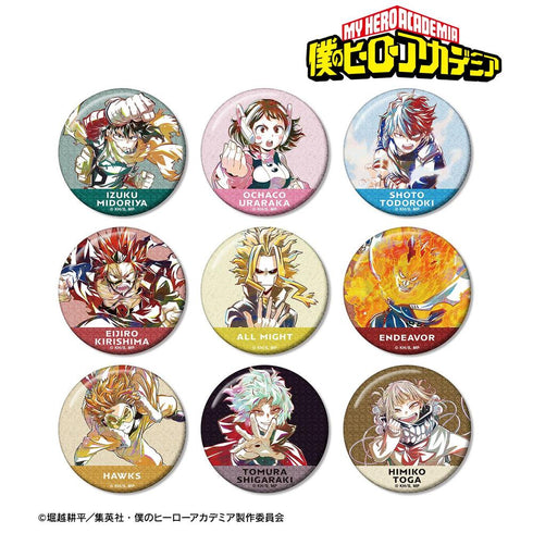 『僕のヒーローアカデミア』トレーディング Ani-Art 第8弾 グリッター缶バッジ ver.A(単位/BOX)【202608再販】