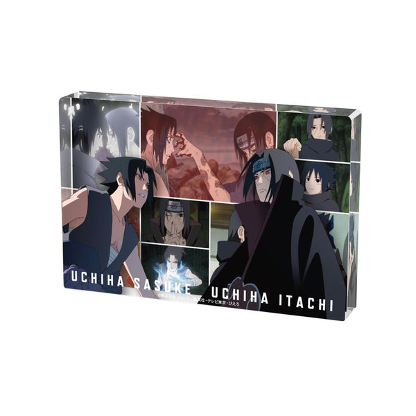 『NARUTO-ナルト- 疾風伝』うちはサスケ&うちはイタチ 場面写アクリルブロック