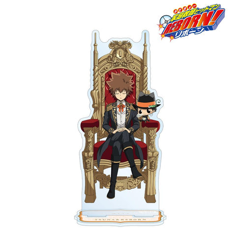 『家庭教師ヒットマンREBORN!』描き下ろし 沢田 綱吉&リボーン 夢見る玉座ver. BIGアクリルスタンド【202512再販】