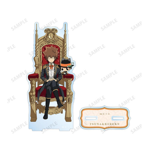 『家庭教師ヒットマンREBORN!』描き下ろし 沢田 綱吉&リボーン 夢見る玉座ver. BIGアクリルスタンド【202512再販】