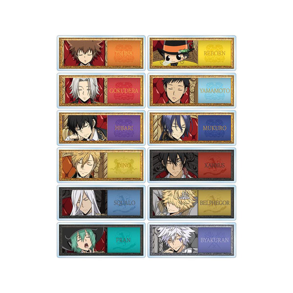 『家庭教師ヒットマンREBORN!』描き下ろし 夢見る玉座ver. トレーディングアクリルネームプレート(単位/BOX)【202512再販】