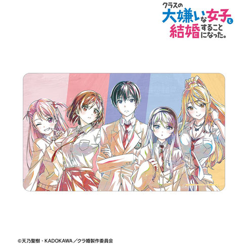 『クラスの大嫌いな女子と結婚することになった。』集合 Ani-Art 第1弾 マルチデスクマット