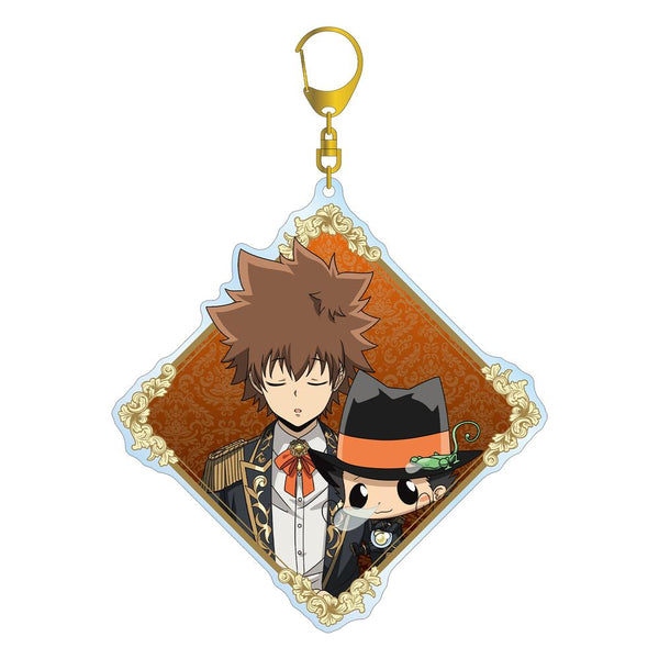 『家庭教師ヒットマンREBORN!』描き下ろし 沢田 綱吉&リボーン 夢見る玉座ver. BIGアクリルキーホルダー【202512再販】