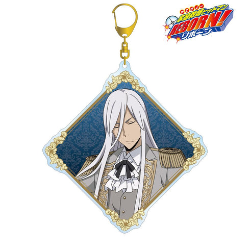 『家庭教師ヒットマンREBORN!』描き下ろし スペルビ・スクアーロ(10年後) 夢見る玉座ver. BIGアクリルキーホルダー【202512再販】