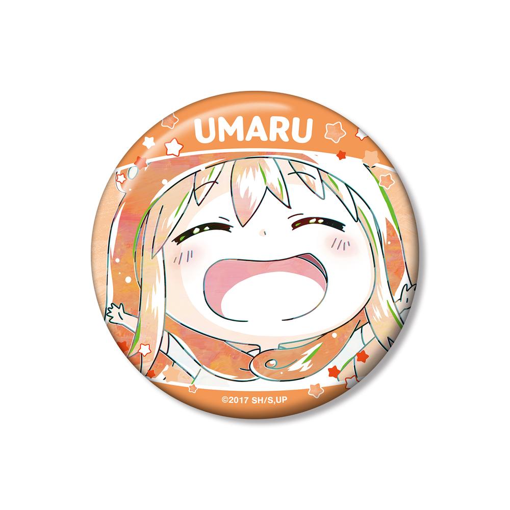 干物妹！うまるちゃん 缶バッジ　土間うまる 干物妹!うまるちゃんR』土間 うまる Ani-Art 100mm缶バッジ ver.A