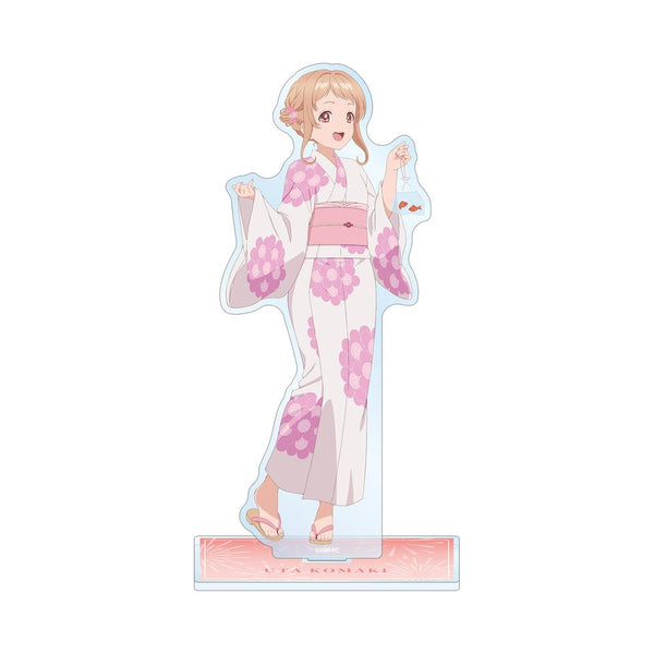 『うたごえはミルフィーユ』描き下ろし ウタ 夏祭りver. BIGアクリルスタンド