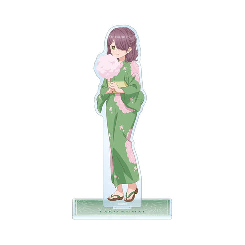 『うたごえはミルフィーユ』描き下ろし クマちゃん 夏祭りver. BIGアクリルスタンド