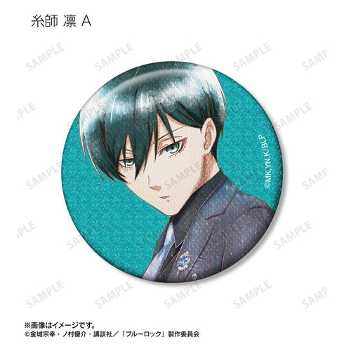 『ブルーロック』描き下ろし スーツモデルver. Ani-Art aqua label トレーディンググリッター缶バッジ(単位/BOX)【202510再販】