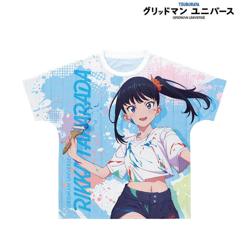 『グリッドマンユニバース』描き下ろし 宝多六花 ペインタースタイルver. フルグラフィックTシャツユニセックス